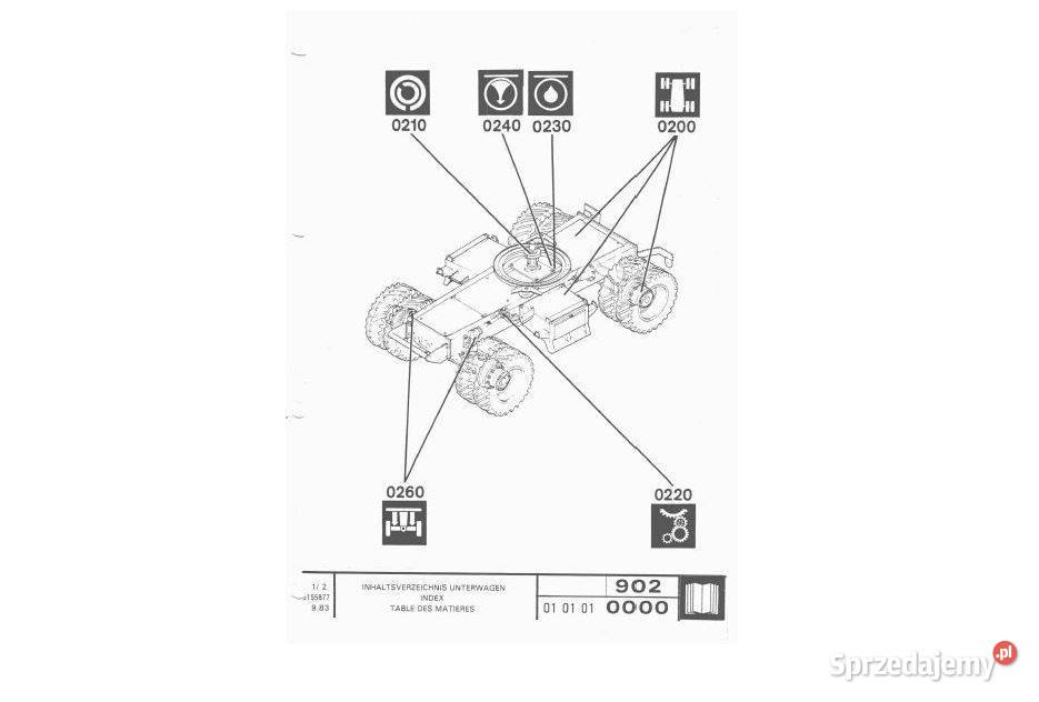 Liebherr A902 A900 katalog części i instrukcja Kielce