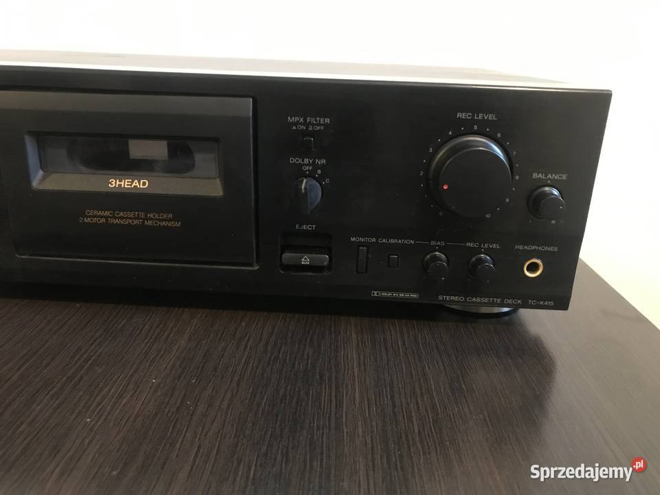 Deck Sony tc k415 3 head do zmiany paski Kraków