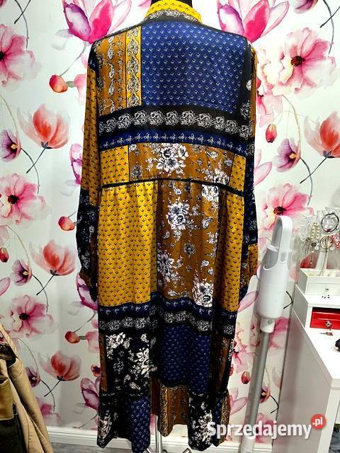 zoey sukienka luźny fason boho kwiaty hit blog Spódnice i sukienki Choszczno