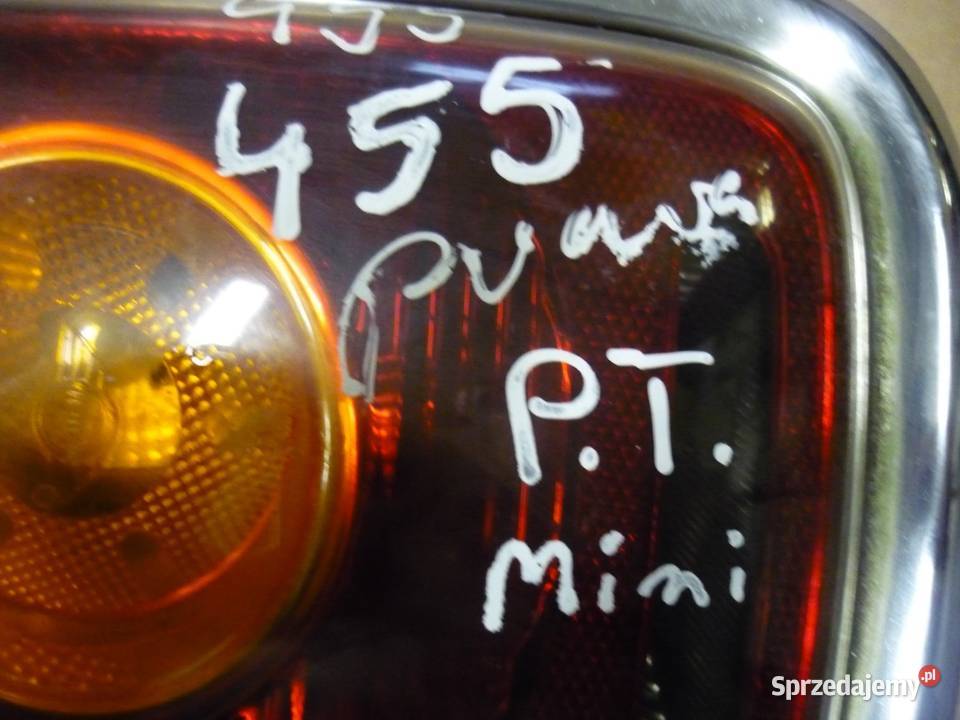 MINI COOPER R56 LAMPA TYŁ PRAWA wielkopolskie Zbierkowo