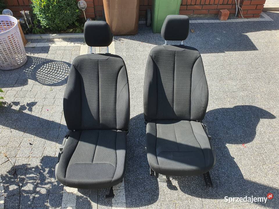 Fotele przód BMW F30 Lewy i prawy welur europa osobowe Wyposażenie wnętrza Ełk