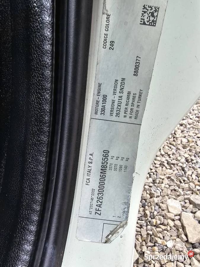DOBLO CHLODNIA THERMOKING 0C KLIMA EURO6 Fiat sprzedam