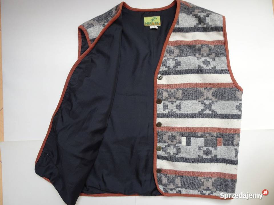 Ciepła kamizelka Vintage 42 44 Nowy Sącz