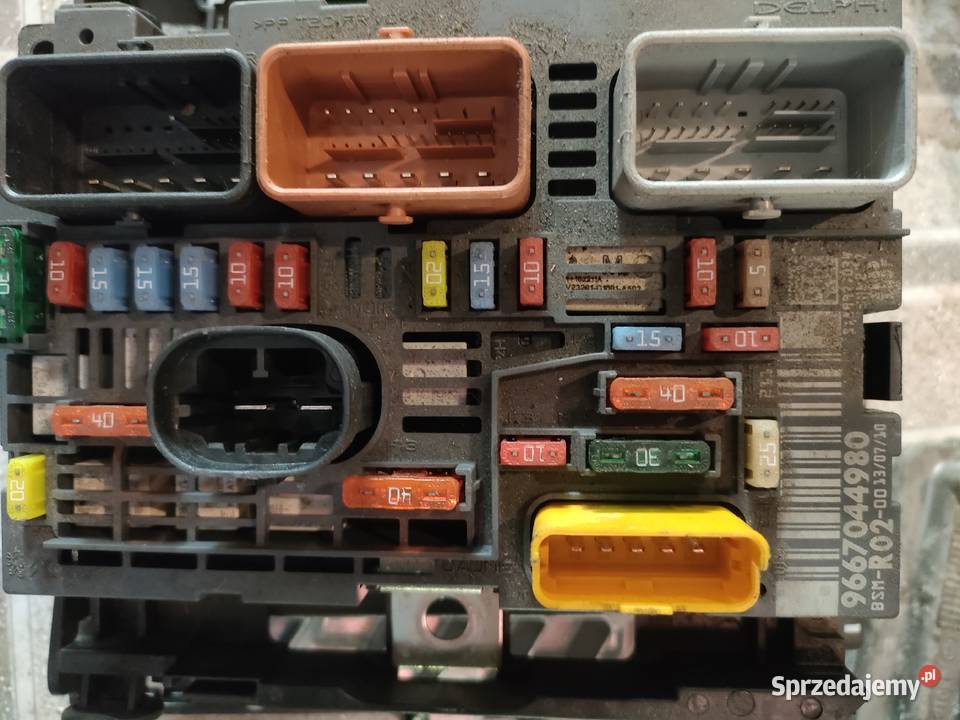 Moduł skrzynka bezpieczników BSM BSI CITROEN C4 Gdynia