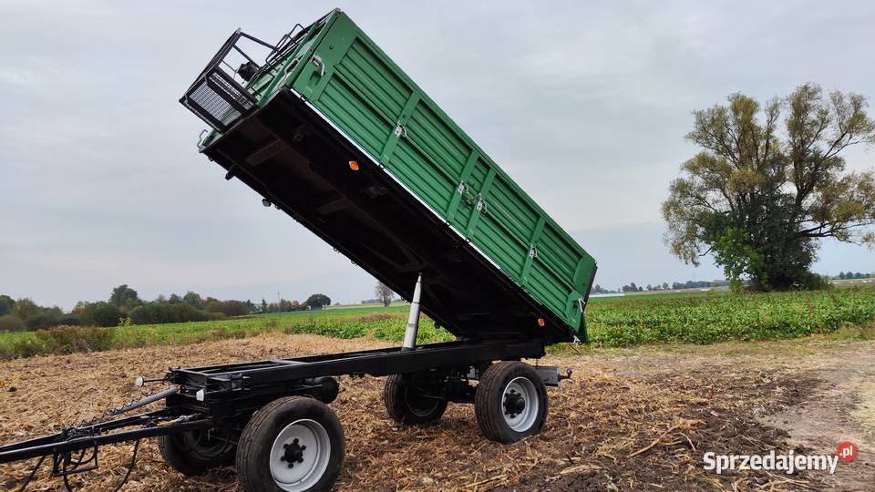 Przyczepa Agromet 8 ton Autosan nieuszkodzony Przyczepy rolnicze Sarnowo-Góry sprzedam