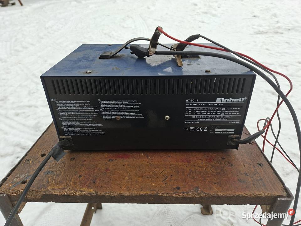 Prostownik Einhell BTBC 15 6v 12v 24v podlaskie Sokółka