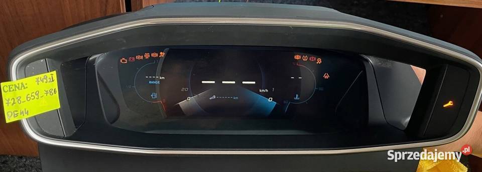 LICZNIK ZEGARY WYŚWIETLACZ VIRTUAL PEUGEOT 208 Warszawa