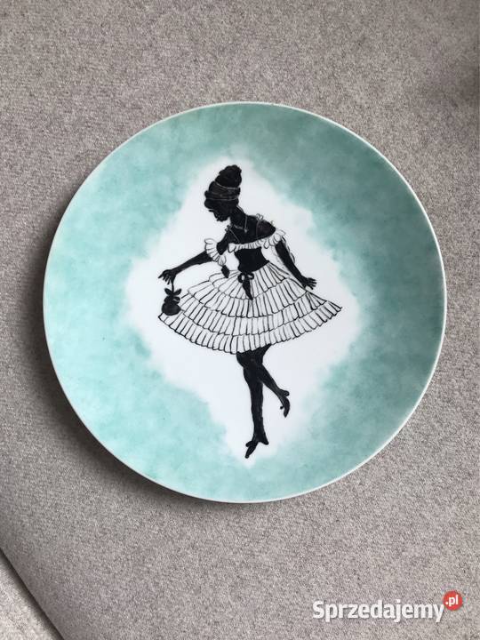 Talerz ozdobny porcelana Scherzer Bavaria Porcelana i szkło mazowieckie Warszawa