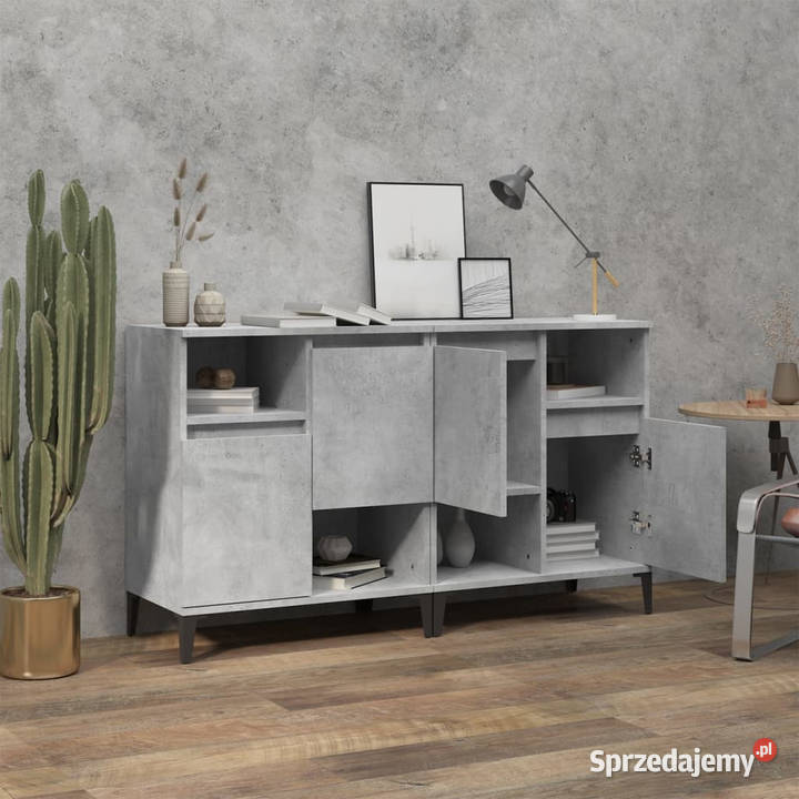Komody 2 szarość betonu 60x35x70 WM3185731 Warszawa