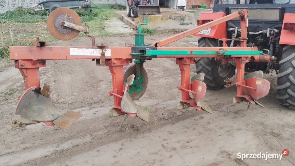 Sprzedam pług agro masz pz4 nieuszkodzony Kłodawa
