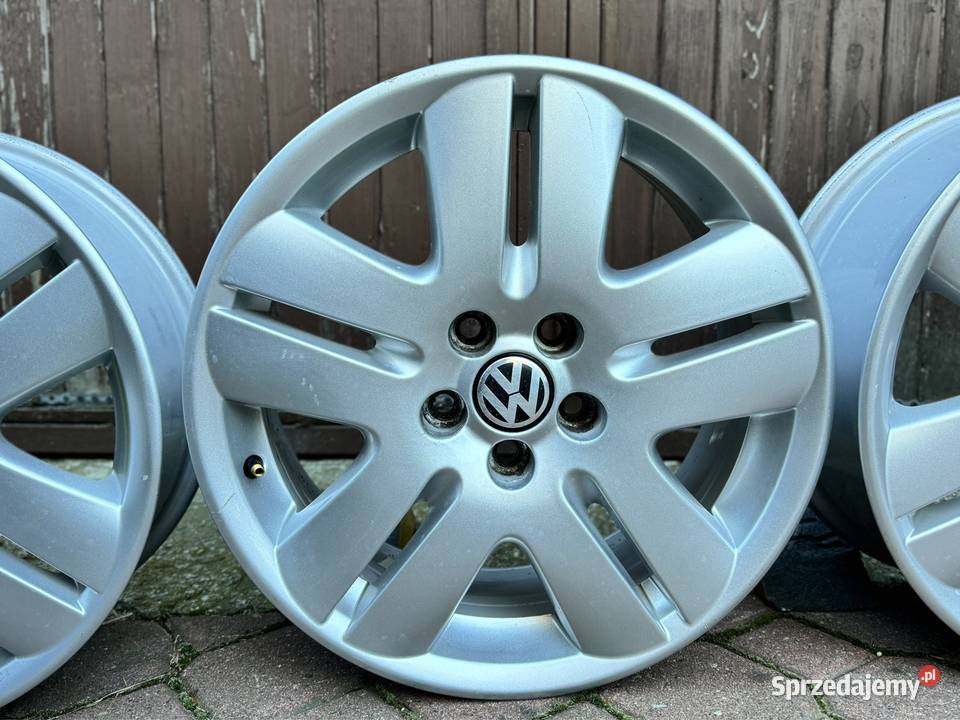 Alufelgi VW 5x100 16 65J ET 43 golf bora polo Volkswagen OE Biała Podlaska