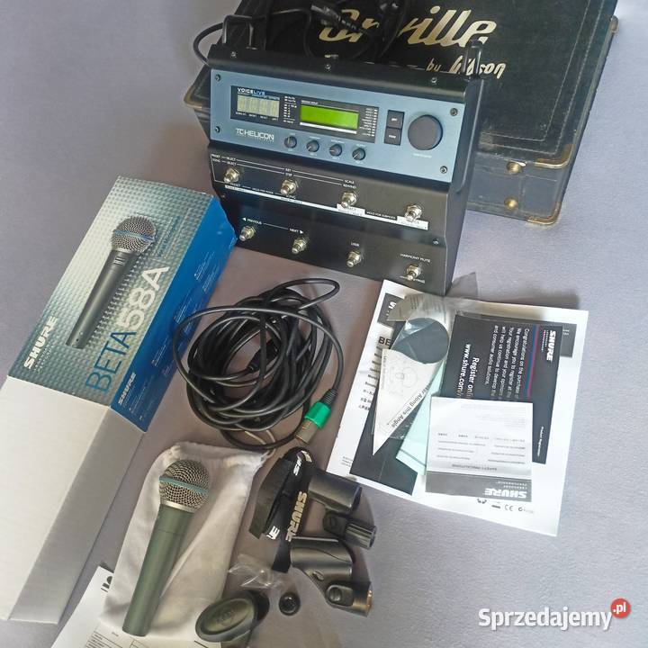 Zestaw TC HELICON VOICE LIVE 1 mikrofon SHURE Ropczyce