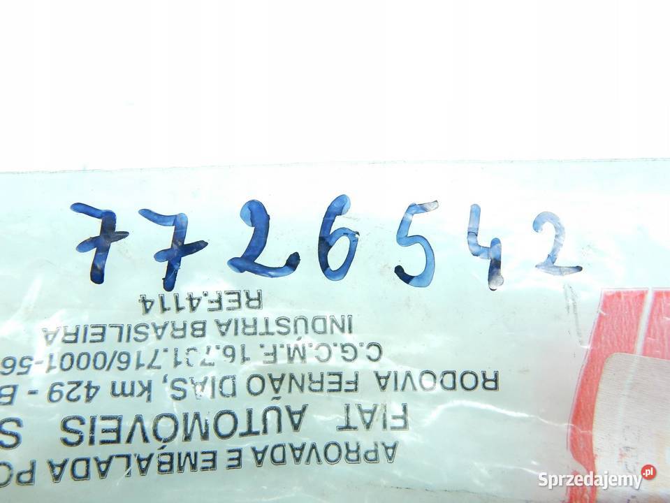 PRZEWÓD HAMULCOWY PRZÓD LP FIAT UNO ELBA DUNA