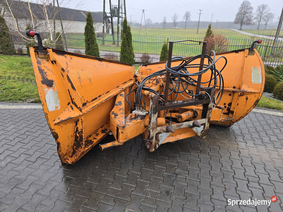 Pług strzałkowy duży do odśnieżania SICO METAL Baliki