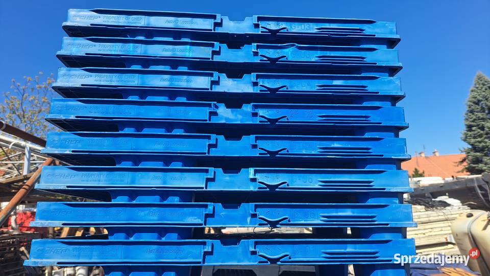 PLASTIKOWA PALETA CHEP 600 mm x 400 mm UŻYWANA sprzedam