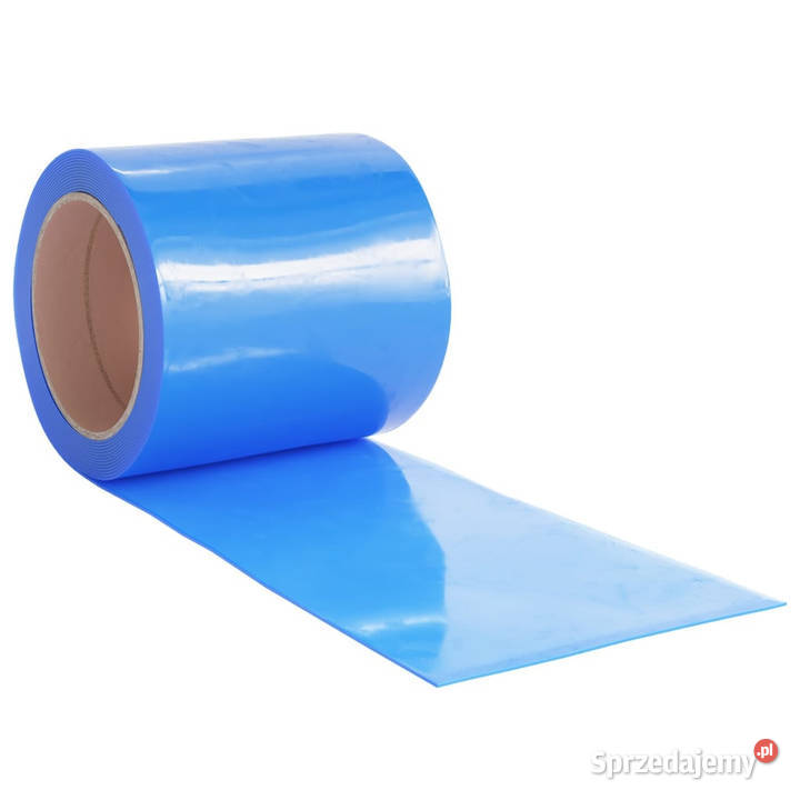 Kurtyna paskowa niebieska 200 mm x 16 mm 10 m