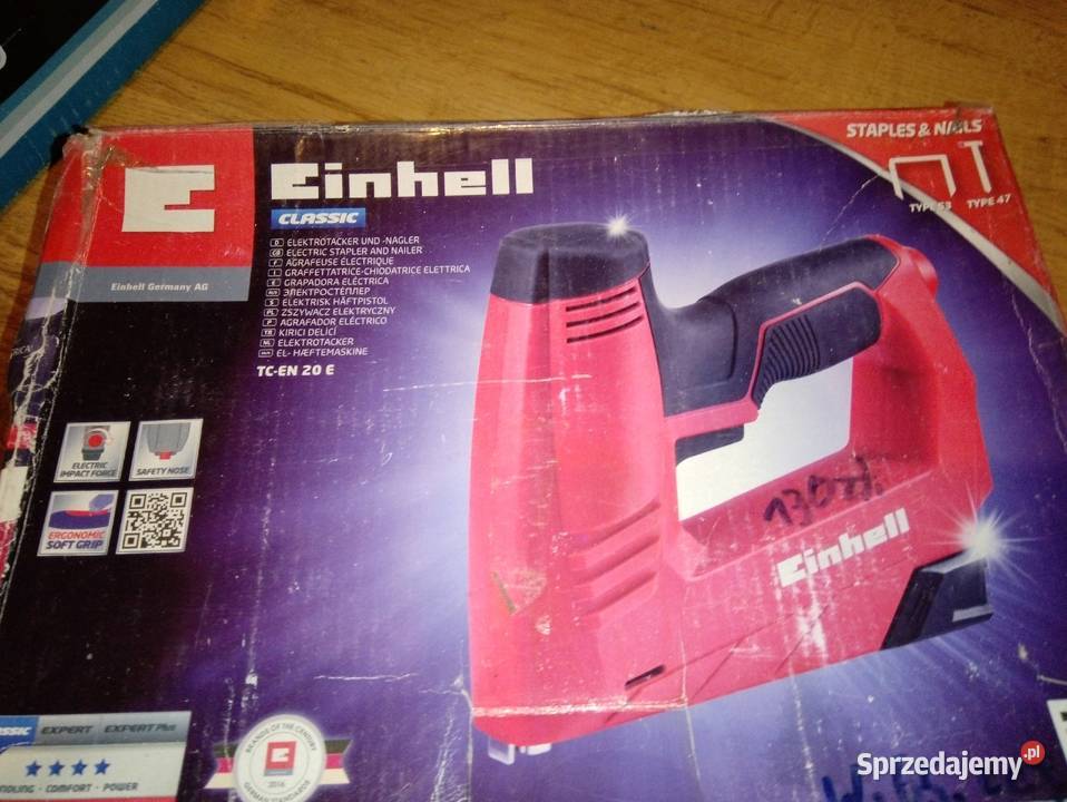 Zszywacz tapicerski elektryczny Einhell Nowy Mińsk Mazowiecki