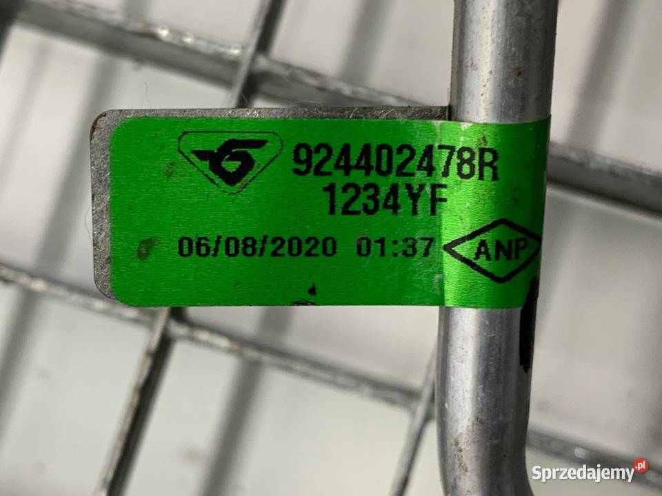 RURKA KLIMATYZACJI RENAULT CLIO V 924402478R 10 osobowe