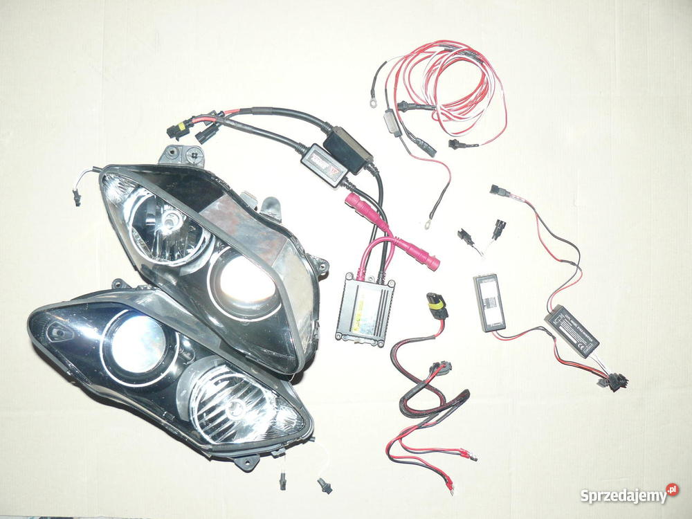 Światła YAMAHA R1 20072008 Ringi CCFL ksenon Krosno sprzedam
