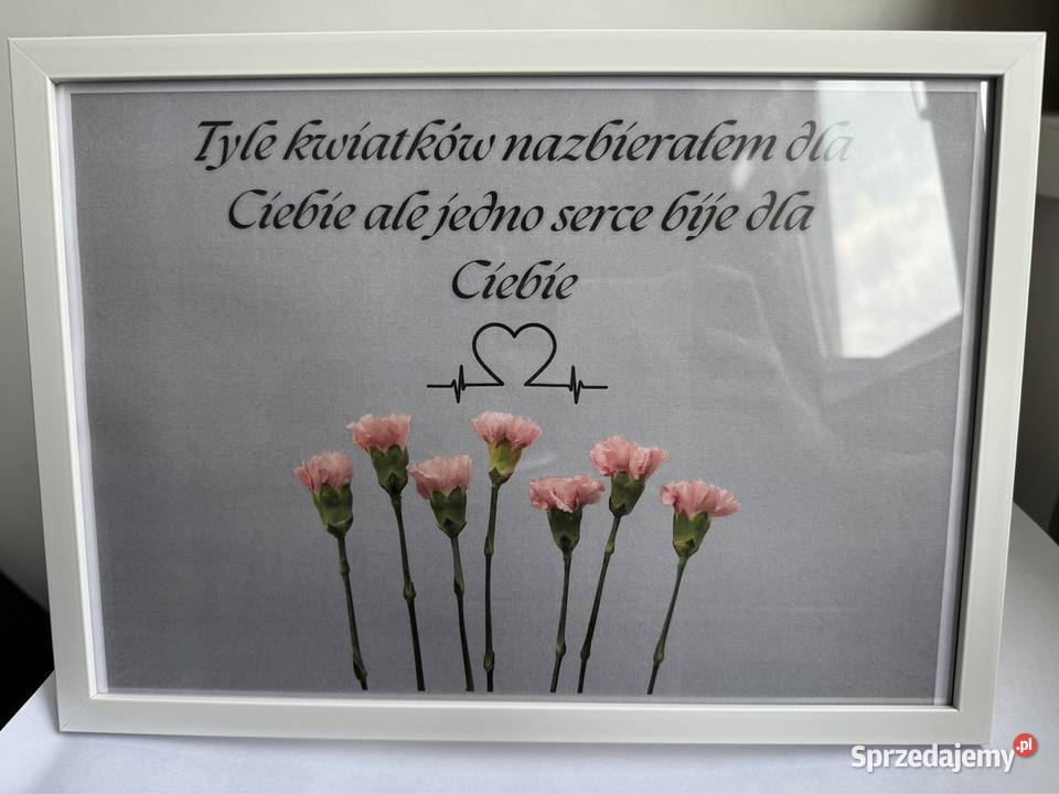 Unikatowe ponadczasowe dzieło w ramce mazowieckie Warszawa