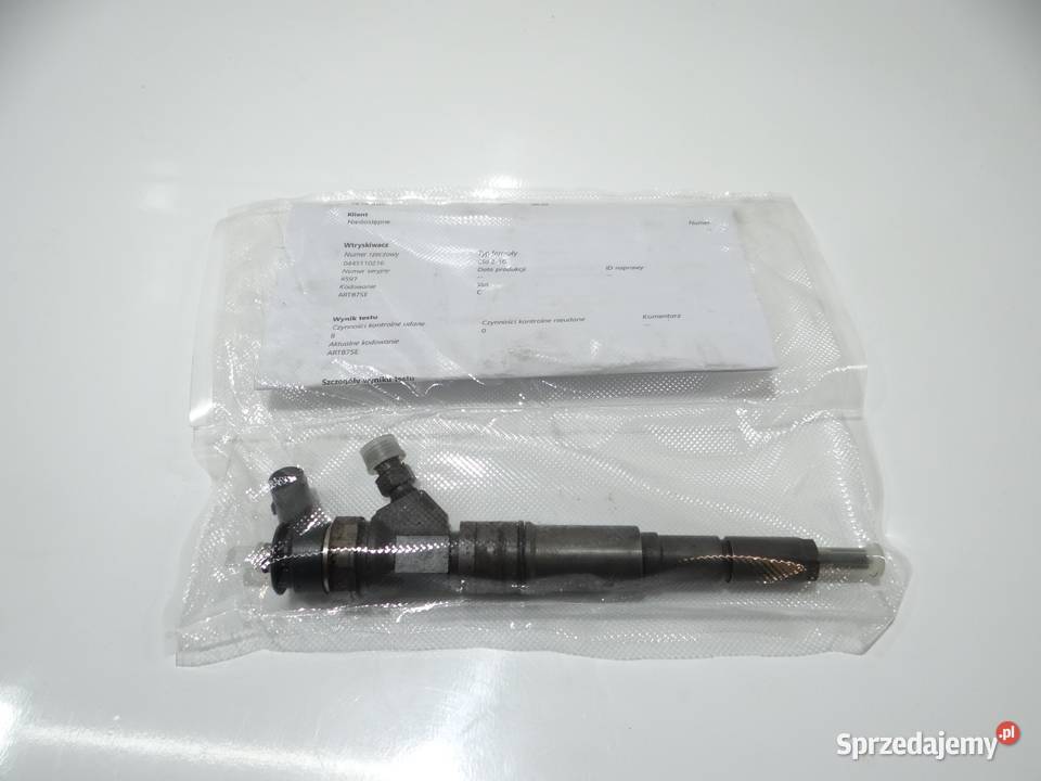 WTRYSKIWACZ BMW E60 30 D 0445110216 Strzyżewice