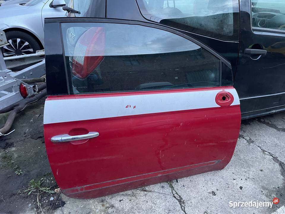 Drzwi karoserii Fiat 500 Części samochodowe Szczecin