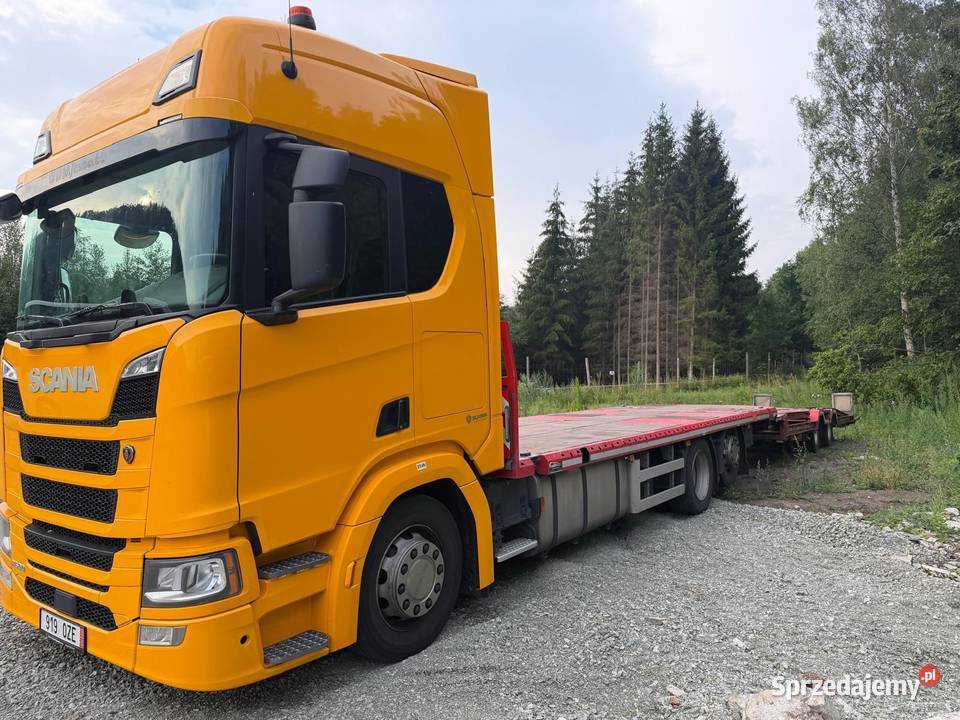 Samochód Ciężarowy Scania 500R Przyczepa dolnośląskie Nowa Ruda sprzedam