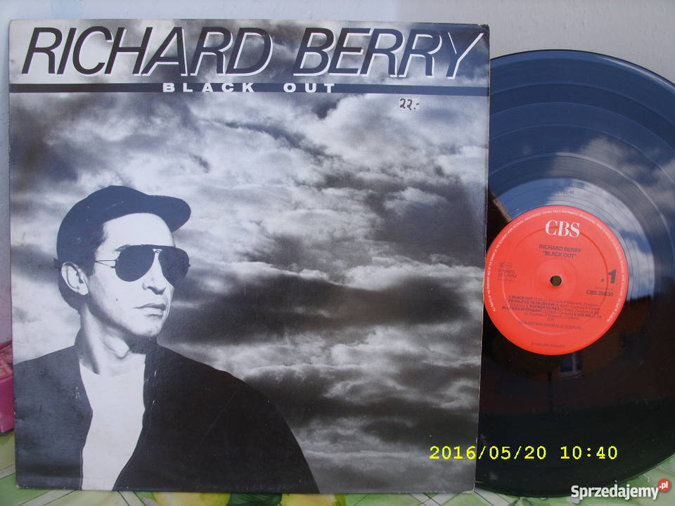 Rock LP RICHARD BERRYBLACK OUT płyta winylowa dolnośląskie Wołów