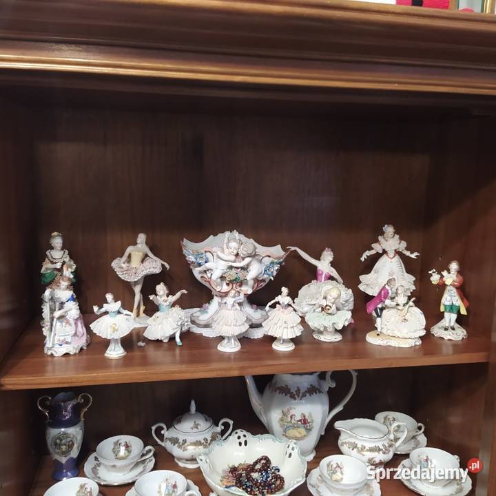 Kolekcja 12 figurek Porcelanowych Myszyniec