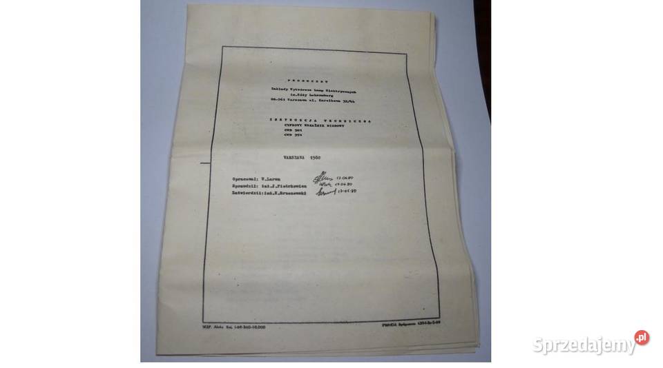 Instrukcja techniczna CWD501 i CWD351 POLAMP Gdańsk