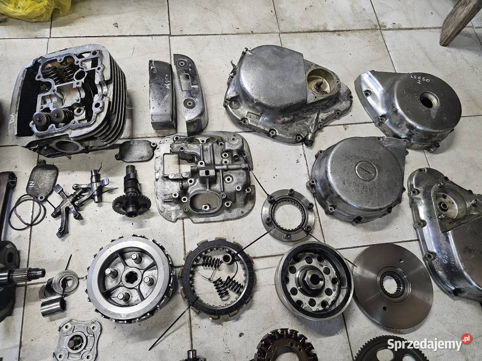 Suzuki LS 650 savage silnik części wał głowica Jelenia Góra