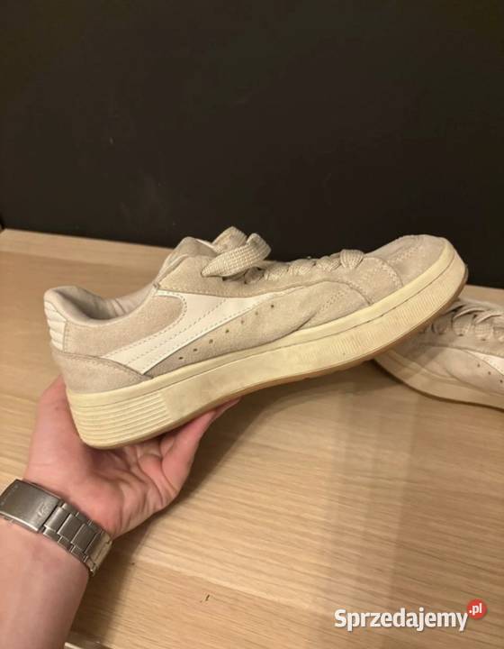 Zara Sneakers 37 bezowe sneakersy Obuwie sportowe małopolskie Kraków
