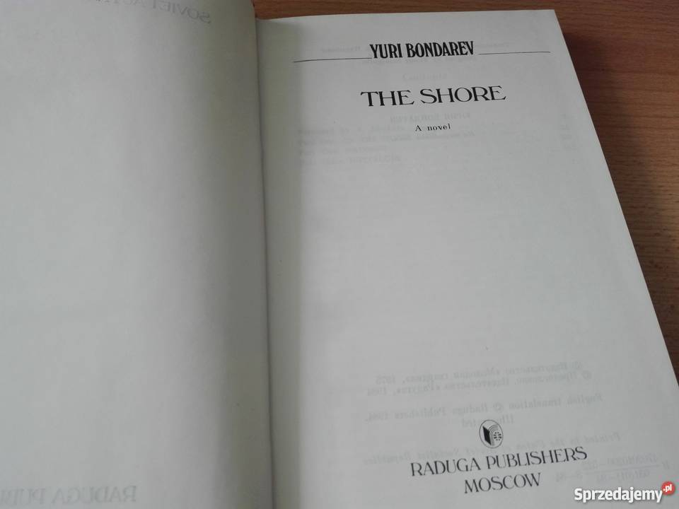 The shore a novel Yuri Bondarev Gdańsk
