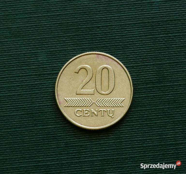 Litwa 20 centów 2008r Gliwice