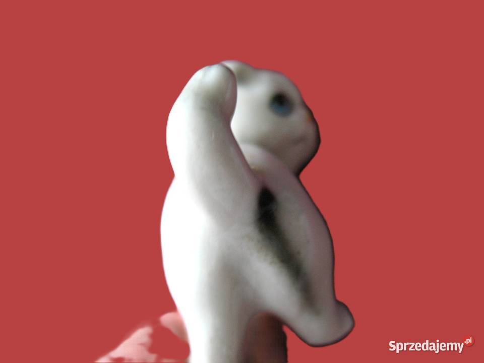 Kot miniatura figurka porcelana 25 x 3 x 15 Siedlce sprzedam