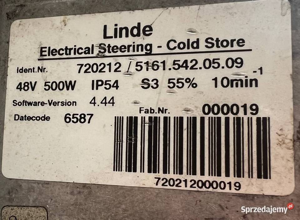 Linde 51615420509 Still SL 062Z1 Motoreduktor wielkopolskie Poznań