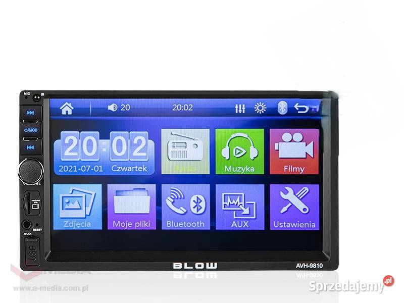 Radio Samochodowe Blow AVH9810 2DIN 7 Bluetooth RDS Szydłowiec