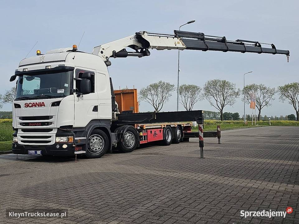Scania R490 8X26 HMF 6020K6 platforma 2015