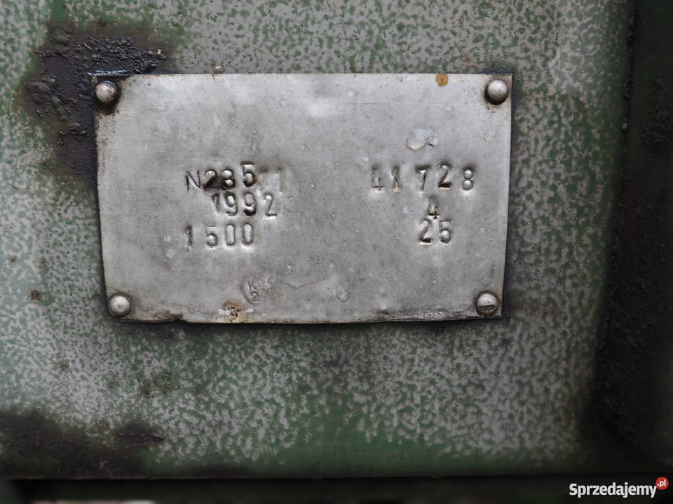 Rozrzutnik obornika agromet dwuosiowy nieuszkodzony