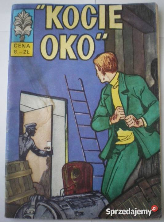 Kapitan Żbik Kocie oko wydanie I 1970 r Ostrów Wielkopolski sprzedam