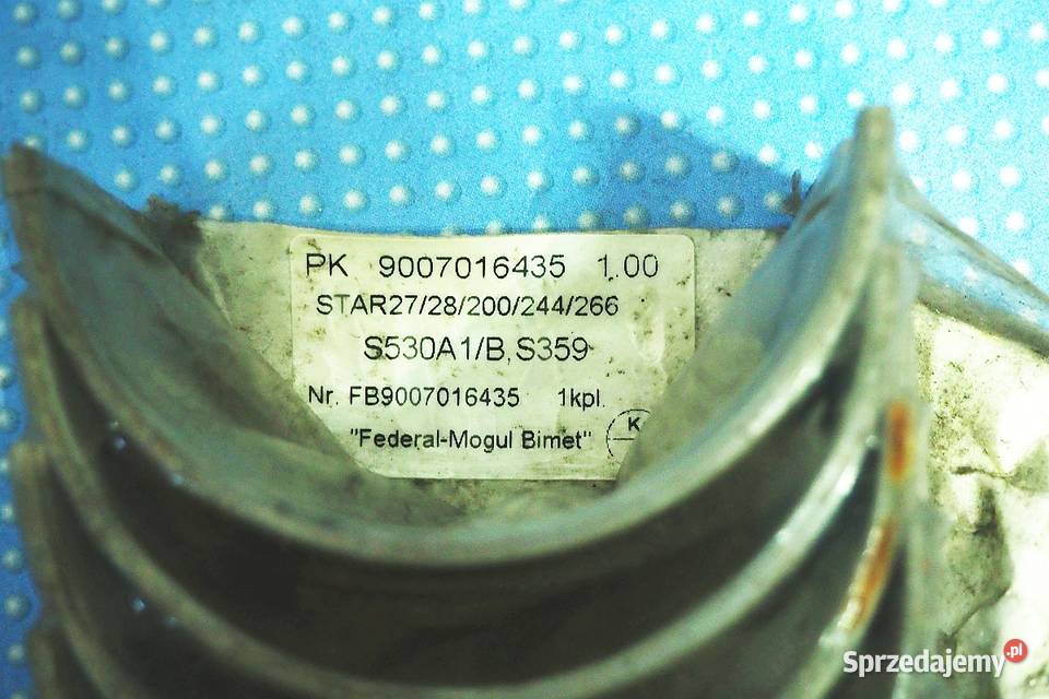 Panewki korbowodowe STAR S200 dostawcze Włocławek sprzedam