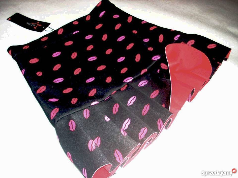 YORKER Modna spódnica Falbanka NOWA 32 34 XS Rozmiar 34(XS)