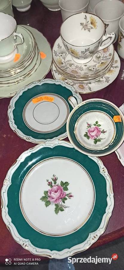 Filiżanka z talerzykiem deserowym Eisenberg Z Gdańsk