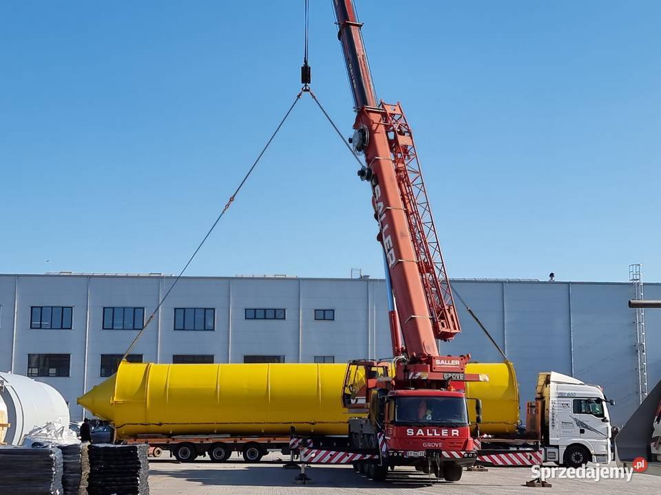 Silos na cement popiół materiały sypkie 100t