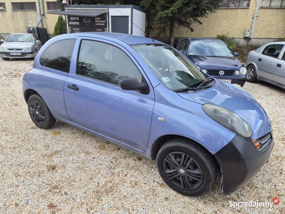 Nissan Micra 12 z klimatyzacją ISOFIX 2004 nieuszkodzony Kłodzko