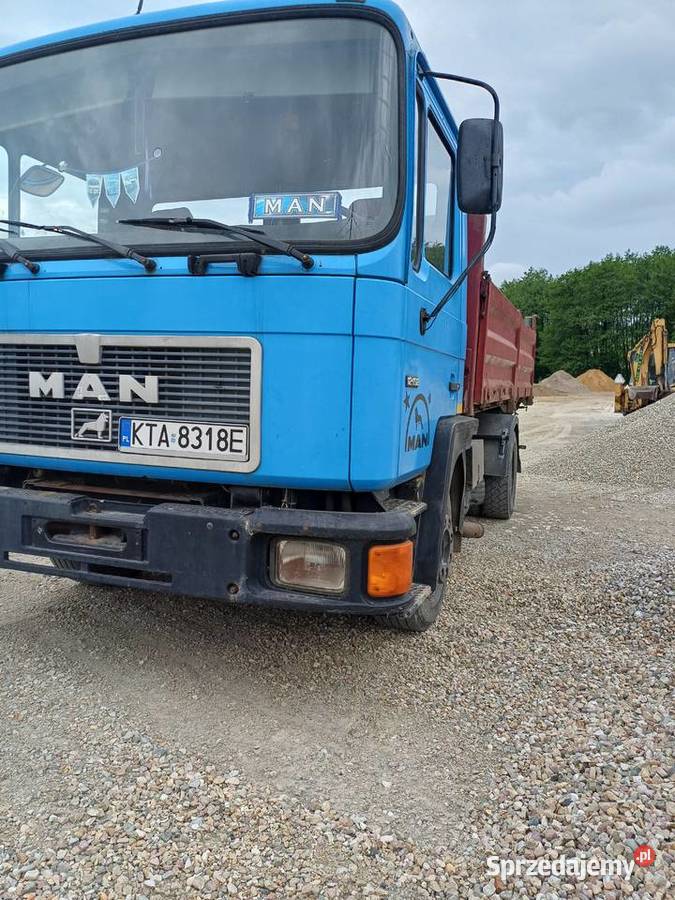 Man 12192 wywrotka diesel małopolskie Łękawica sprzedam