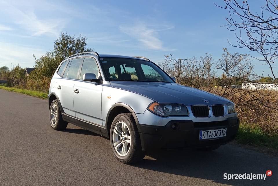 BMW X3 X- drive 2.0d błękit metalic