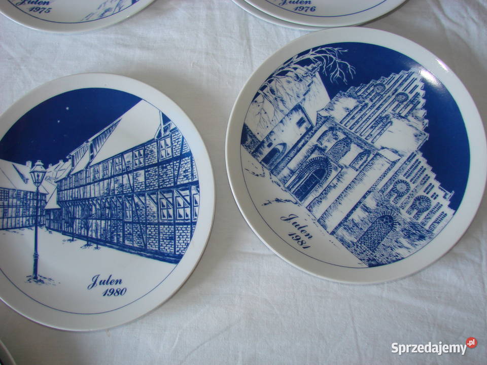 Ystad Julen talerz świąteczny Elgporslin Pruszcz Gdański