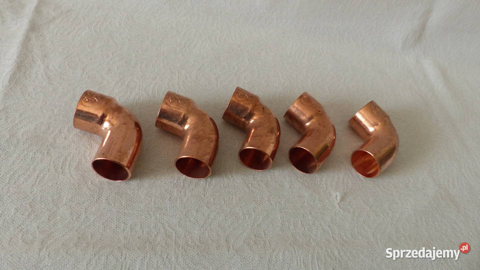 Kolano miedziane Cu 1kielichowe 1kx22 Dom i Ogród Koszalin