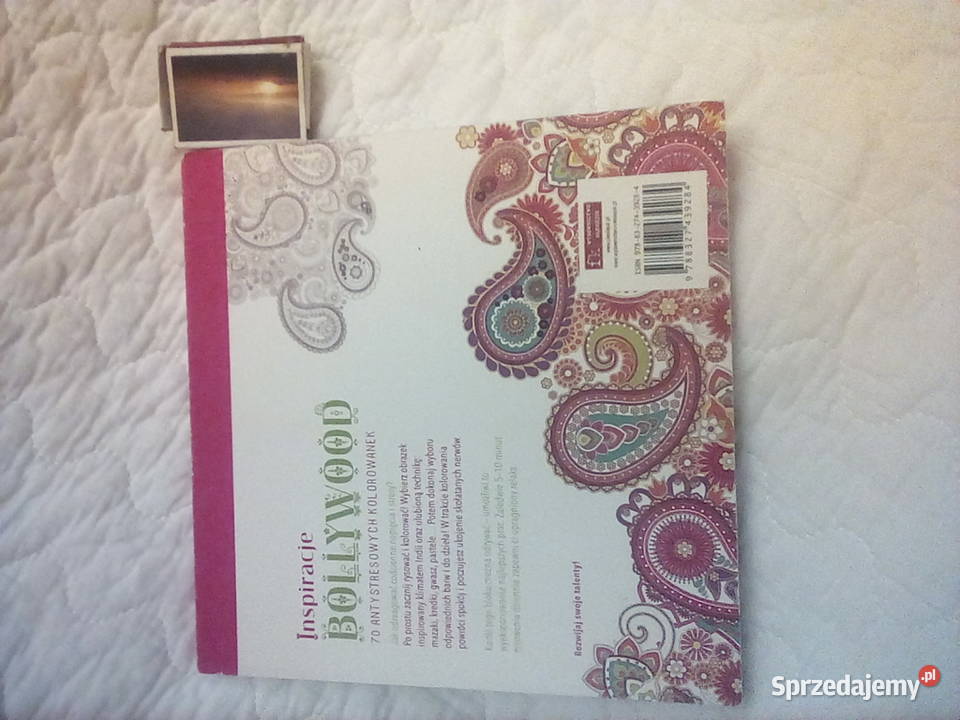 Kolorowanka antystresowa inspiracje bollywood Kultura i Rozrywka Kraków